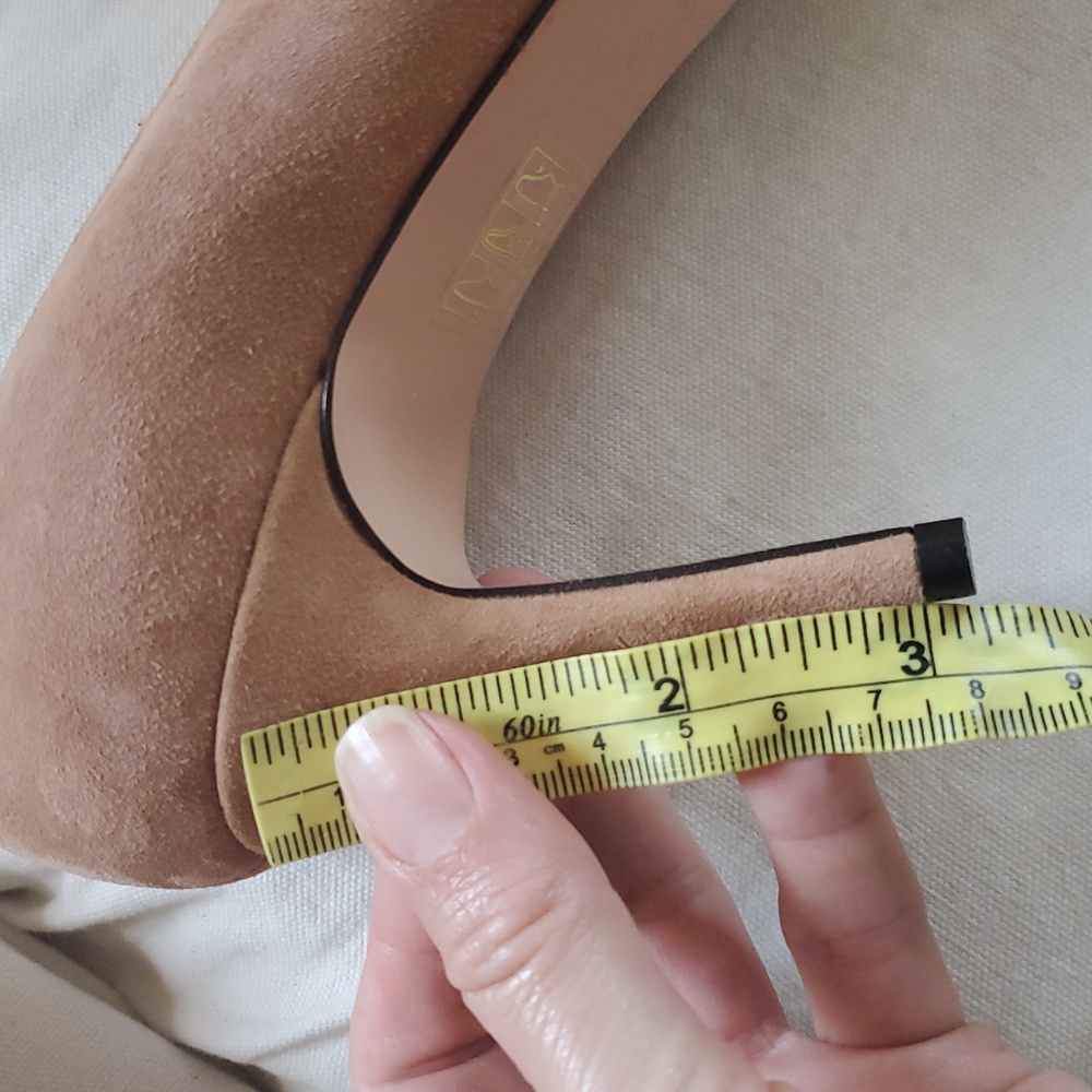 J. Crew ELSIE TAN PUMPS Classic Heels - Picture 9 of 10